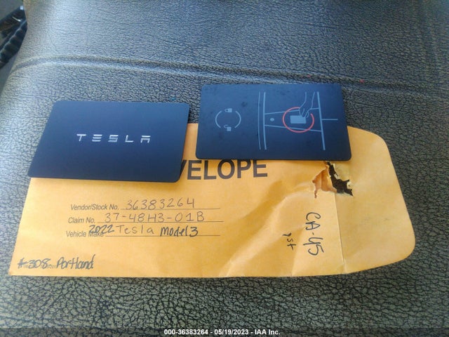 Tesla Model 3 Performance 2022 5YJ3E1EC0NF103869 Image 11