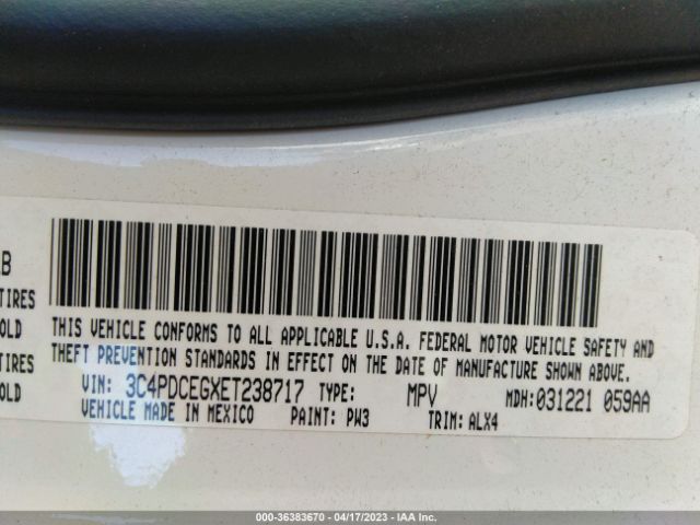 3C4PDCEGXET238717 Dodge Journey R/t