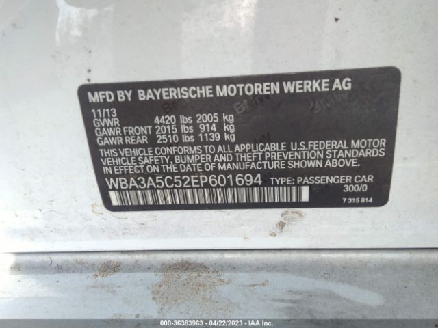 WBA3A5C52EP601694 BMW 3 Series 328i