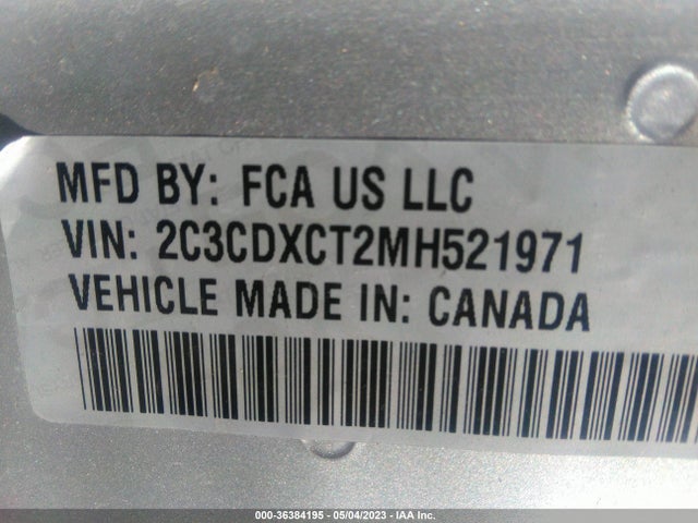 Dodge CHARGER R/T 2021 2C3CDXCT2MH521971 Image 9