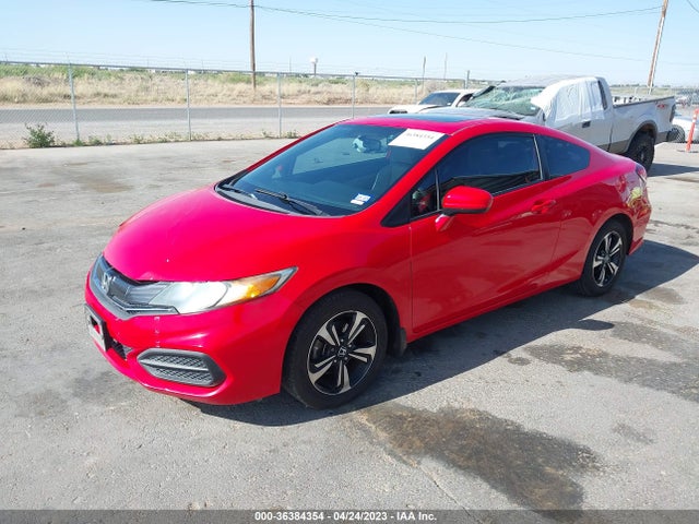 Honda Civic Coupe Ex 2014 2HGFG3B80EH521220 Image 2