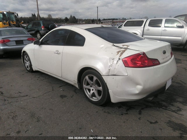 2007 INFINITI G35 COUPE VIN: JNKCV54E17M901946