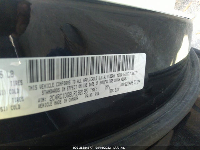 Chrysler Voyager Lxi 2020 2C4RC1DG8LR182195 Image 9
