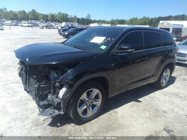 Toyota Highlander Limited 2016 5TDYKRFHXGS155404 Image 2