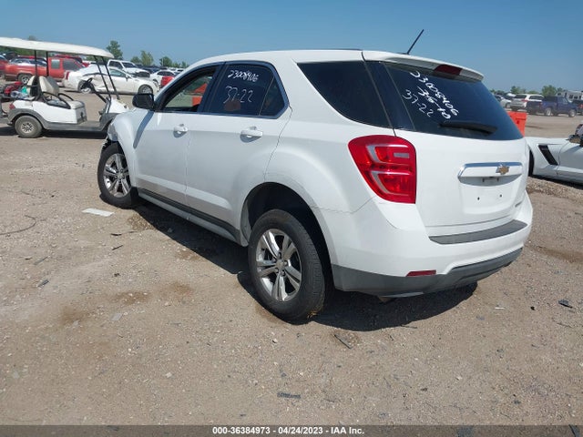 2016 CHEVROLET EQUINOX LS VIN: 2GNALBEK4G1176993