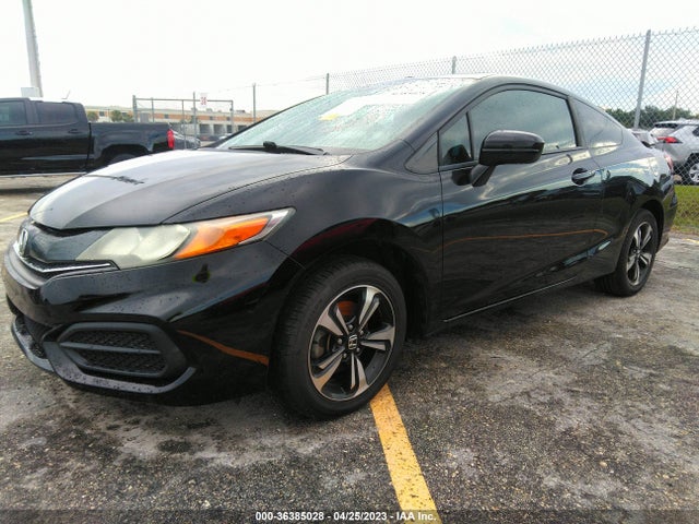 Honda Civic Coupe Ex 2014 2HGFG3B8XEH526859 Image 2