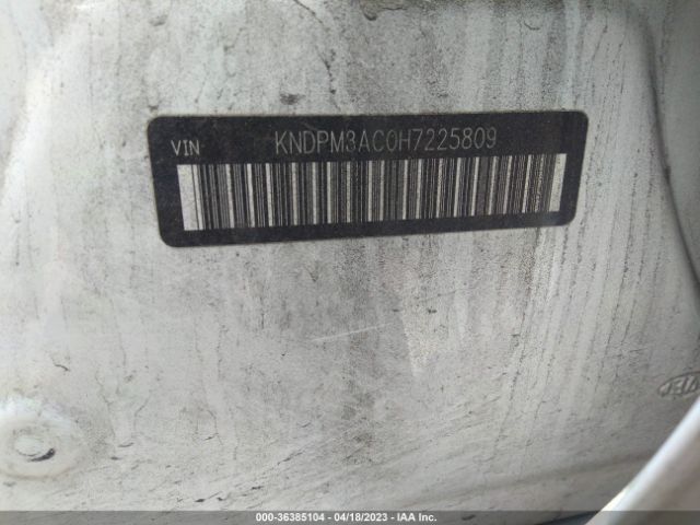 KNDPM3AC0H7225809 KIA Sportage Lx