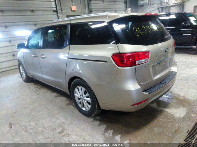 2016 KIA SEDONA LX VIN: KNDMB5C1XG6211422