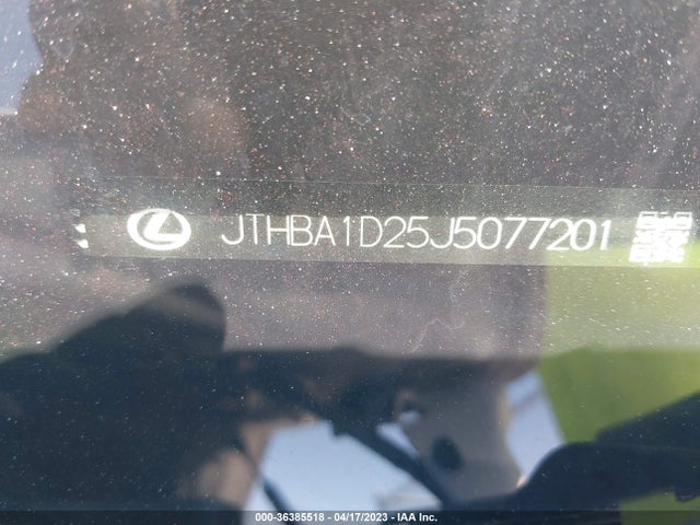 JTHBA1D25J5077201 Lexus Is Is 300