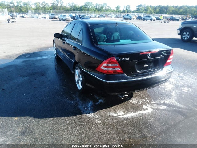 2006 MERCEDES-BENZ C-CLASS SPORT VIN: WDBRF52HX6A854341
