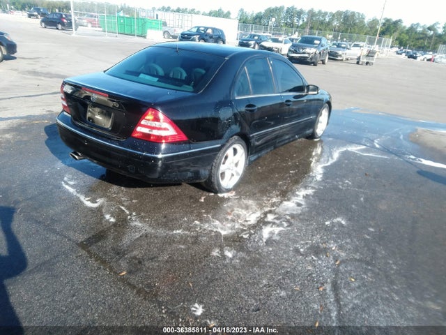 2006 MERCEDES-BENZ C-CLASS SPORT VIN: WDBRF52HX6A854341