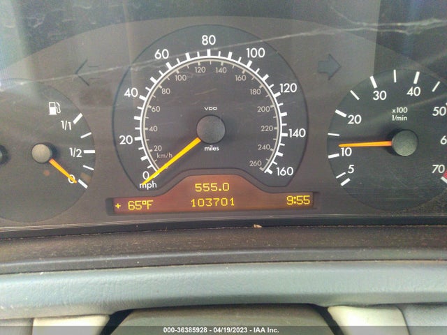 1999 MERCEDES-BENZ CLK-CLASS VIN: WDBLK65GXXT024247
