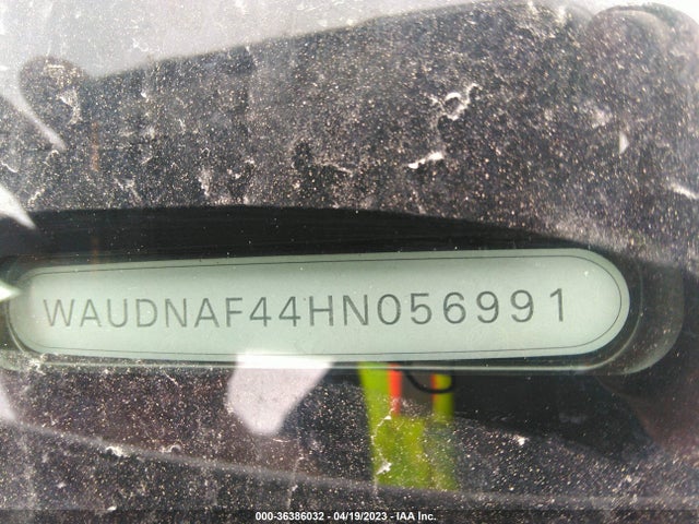 WAUDNAF44HN056991 Audi A4 Season Of Audi Premium