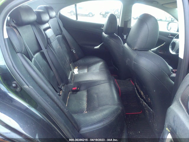 2007 LEXUS IS 250 VIN: JTHCK262775008894