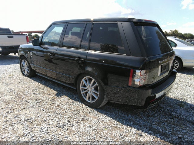 2012 LAND ROVER RANGE ROVER SC AUTOBIOGRAPHY VIN: SALMP1E41CA380195
