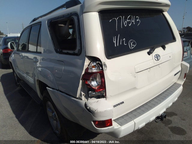 2005 TOYOTA 4RUNNER LIMITED VIN: JTEZU17R650055058
