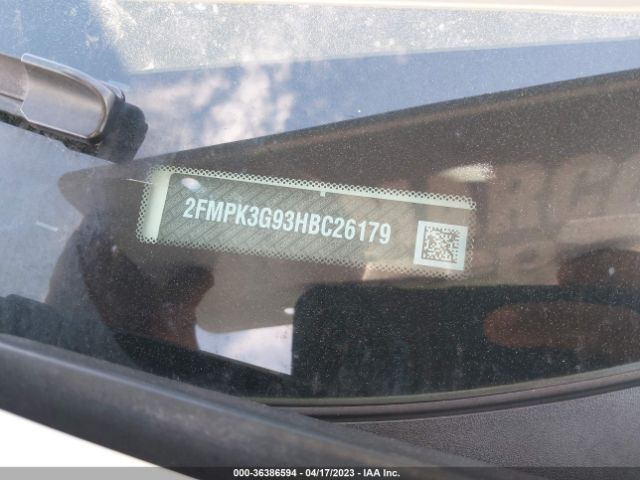 2FMPK3G93HBC26179 Ford EDGE SE