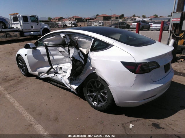 Tesla Model 3 Long Range 2021 5YJ3E1EB5MF999415 Image 3