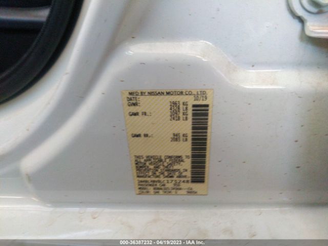 1N4BL4BV8LC175248 Nissan Altima 2.5 S