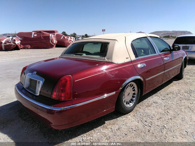 1998 LINCOLN TOWN CAR CARTIER VIN: 1LNFM83W3WY681192