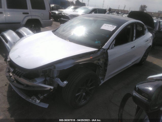Tesla Model 3 Long Range 2021 5YJ3E1EBXMF872739 Image 2