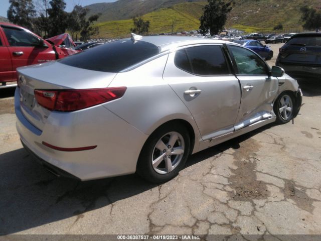 KNAGM4A79E5466166 KIA Optima Lx