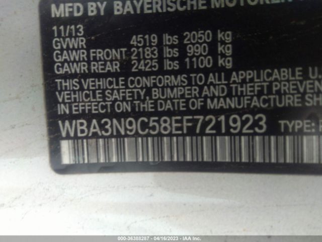 WBA3N9C58EF721923 BMW 4 Series 428i Xdrive