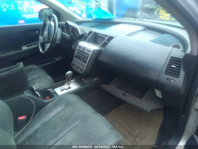2005 NISSAN MURANO SL VIN: JN8AZ08W75W409849