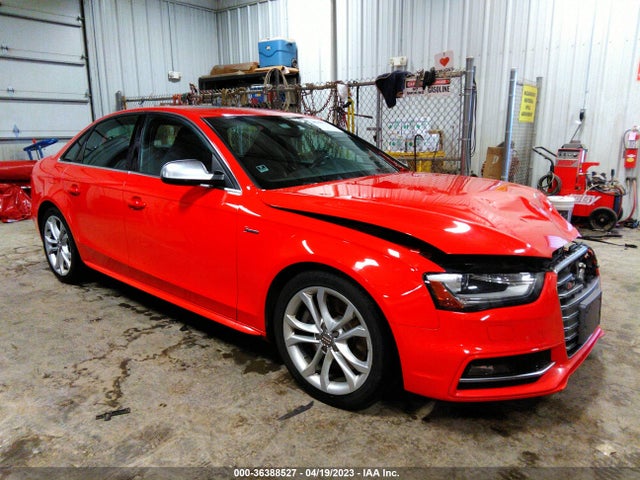 2013 AUDI S4 PREMIUM PLUS VIN: WAUBGAFL6DA172476