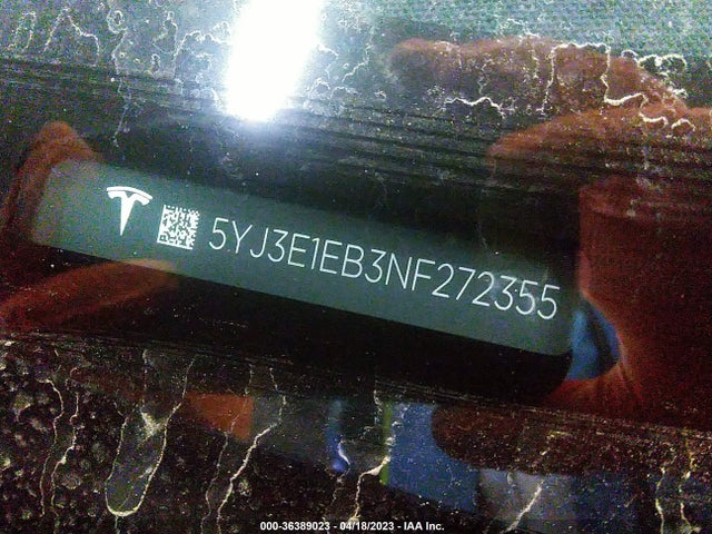 Tesla Model 3 Long Range 2022 5YJ3E1EB3NF272355 Image 11