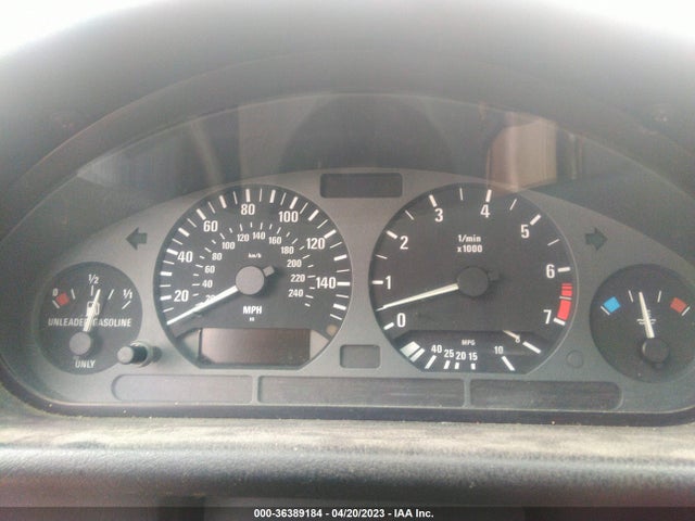 1995 BMW 325 IC AUTOMATIC VIN: WBABJ6322SJD42665