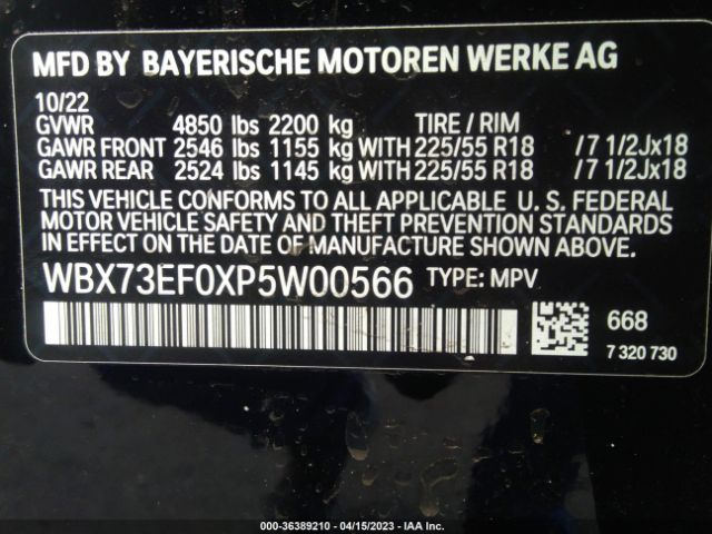 WBX73EF0XP5W00566 BMW X1 Xdrive28i