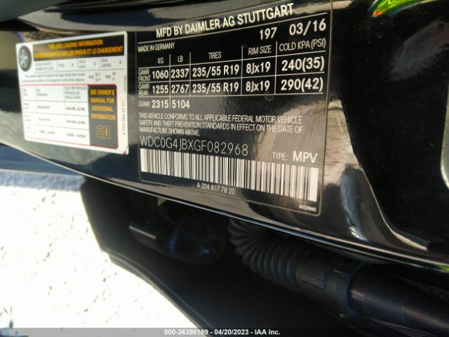 WDC0G4JBXGF082968 Mercedes-Benz Glc Glc 300