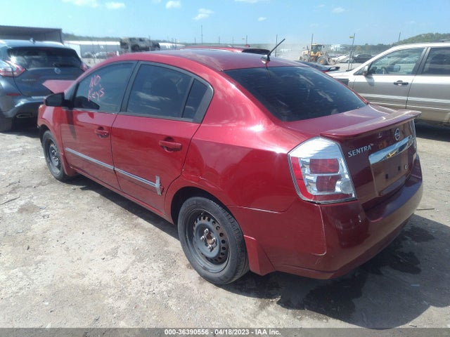 2012 NISSAN SENTRA 2.0 S VIN: 3N1AB6AP7CL662892