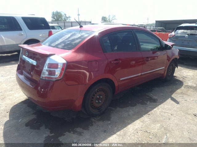 2012 NISSAN SENTRA 2.0 S VIN: 3N1AB6AP7CL662892