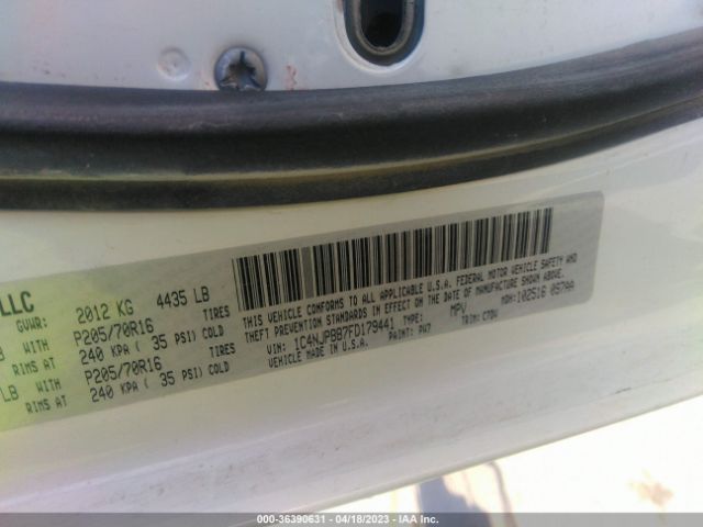 1C4NJPBB7FD179441 Jeep Patriot Sport