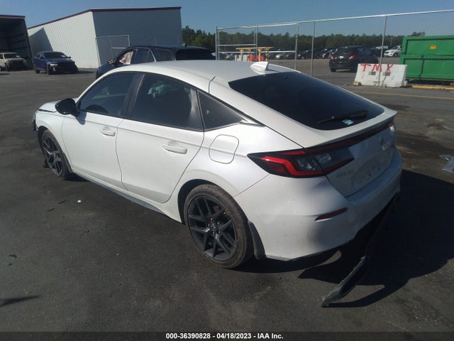2022 HONDA CIVIC HATCHBACK SPORT VIN: 19XFL2H86NE003751