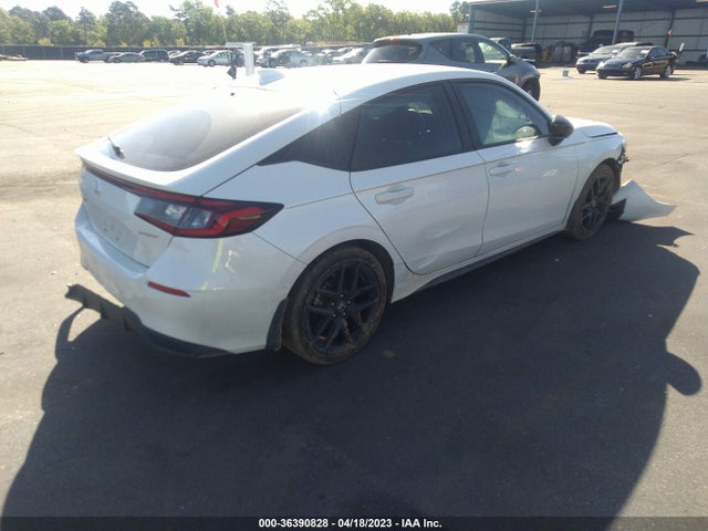 2022 HONDA CIVIC HATCHBACK SPORT VIN: 19XFL2H86NE003751