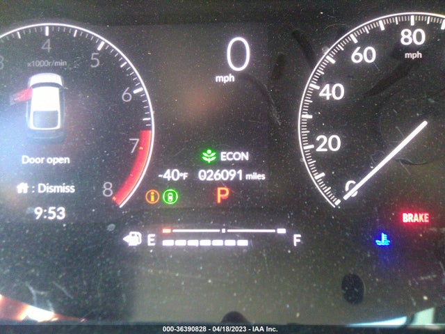 2022 HONDA CIVIC HATCHBACK SPORT VIN: 19XFL2H86NE003751