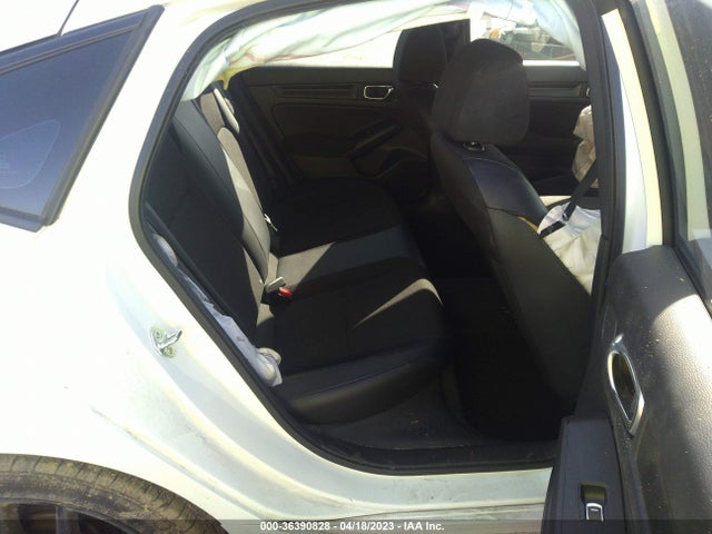 2022 HONDA CIVIC HATCHBACK SPORT VIN: 19XFL2H86NE003751