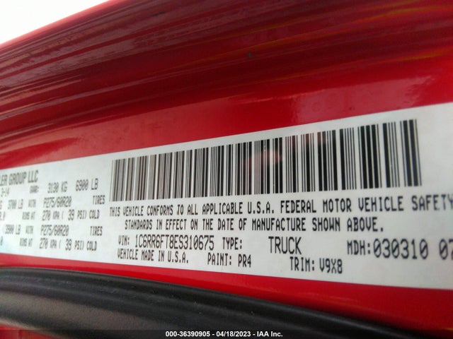 RAM 1500 Express 2014 1C6RR6FT8ES310675 Image 11