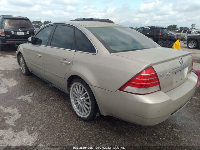 2005 MERCURY MONTEGO PREMIER VIN: 1MEHM42185G600329