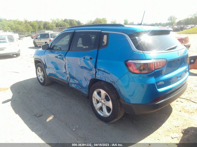 2019 JEEP COMPASS LATITUDE VIN: 3C4NJCBBXKT851747