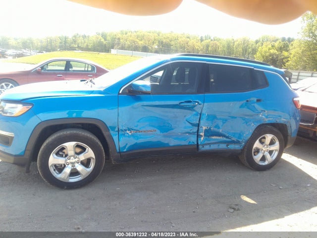 2019 JEEP COMPASS LATITUDE VIN: 3C4NJCBBXKT851747