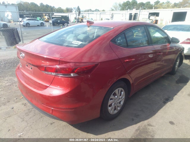 2017 HYUNDAI ELANTRA SE VIN: 5NPD74LF8HH138176