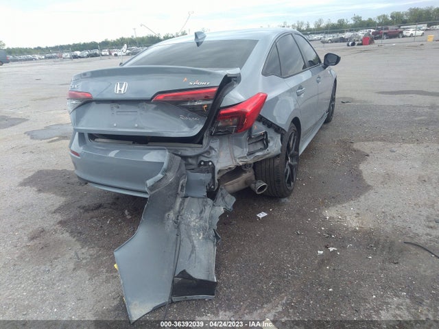2022 HONDA CIVIC SEDAN SPORT VIN: 2HGFE2F58NH602501