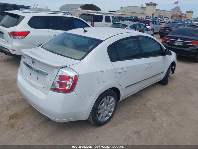 2012 NISSAN SENTRA 2.0 S VIN: 3N1AB6APXCL625013