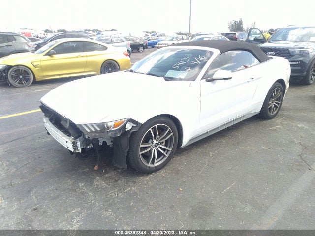 2016 FORD MUSTANG ECOBOOST PREMIUM VIN: 1FATP8UH7G5265413