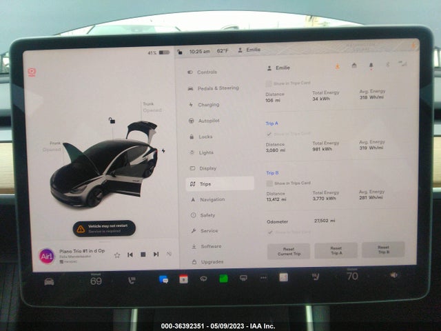 Tesla Model 3 Long Range/performance 2019 5YJ3E1EB0KF520668 Image 7