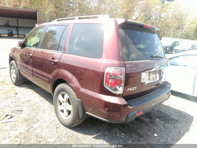 2007 HONDA PILOT EX-L VIN: 2HKYF18597H518693